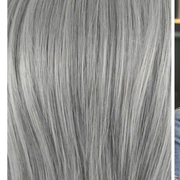 Charlotte wig by Envy in medium gray - Picture 3 of 5